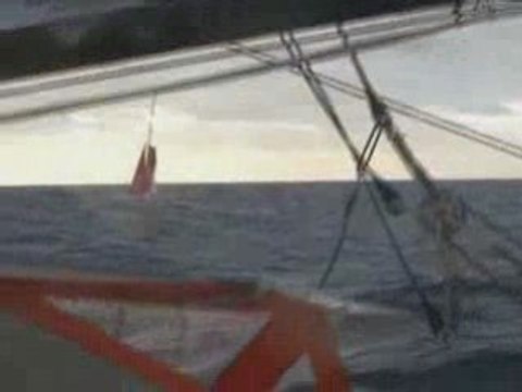 Safran arrive à côté de Yann Eliès