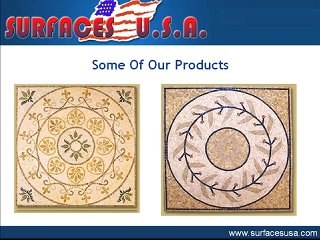 Decorative Floor & Wall Tiles by Surfaces USA