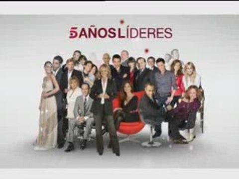 Promo Telecinco 5 años líderes navidad 2008