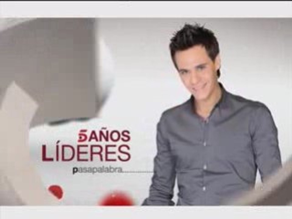 Cortinilla telecinco líderes Christian Galvez