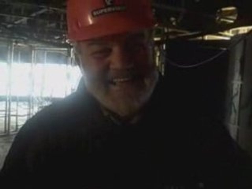 John meets the foreman
