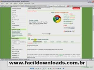 novo navegador do google Chrome