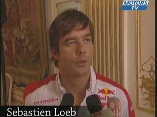 Sebastien Loeb a Matignon