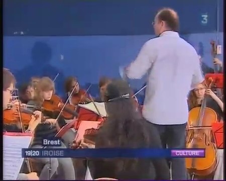 Orchestre symphonique universitaire de Brest, France3 Iroise
