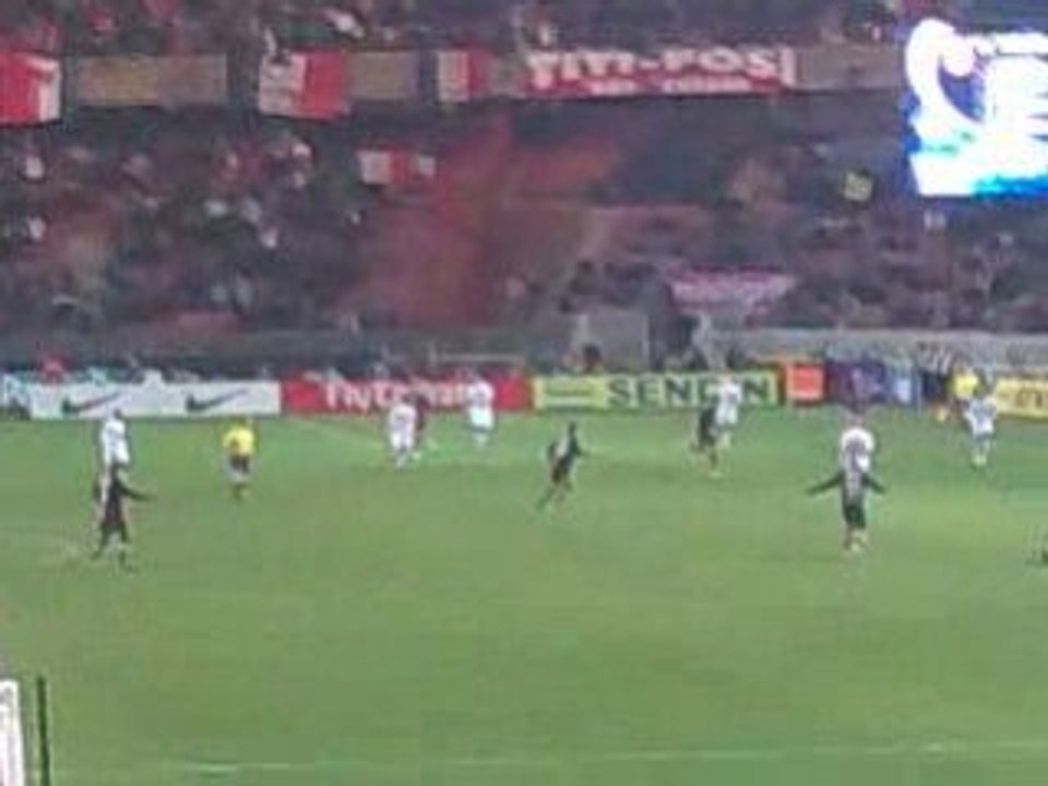 Ambiance apres le premier but contre twente