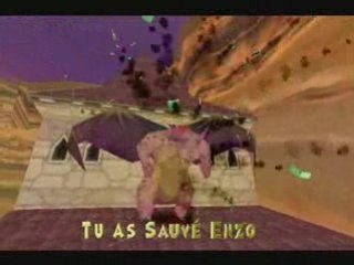 Spyro The Dragon Video Walkthrough 10 : Cliff Town
