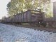 CSX empty rail train in Cartersville