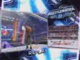 WrestleMania 23 John Cena vs Shawn Michaels - Part 3