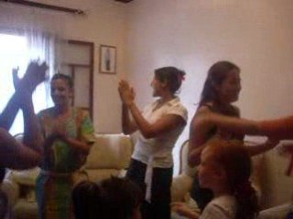 avec les cousines danse