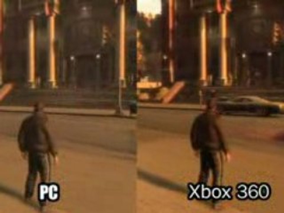 GTA IV PC vs GTA IV Xbox360