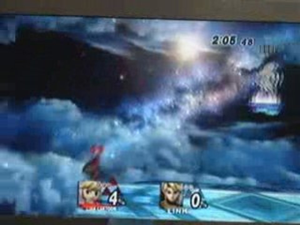 Brawl - Smash bas aérien + grab