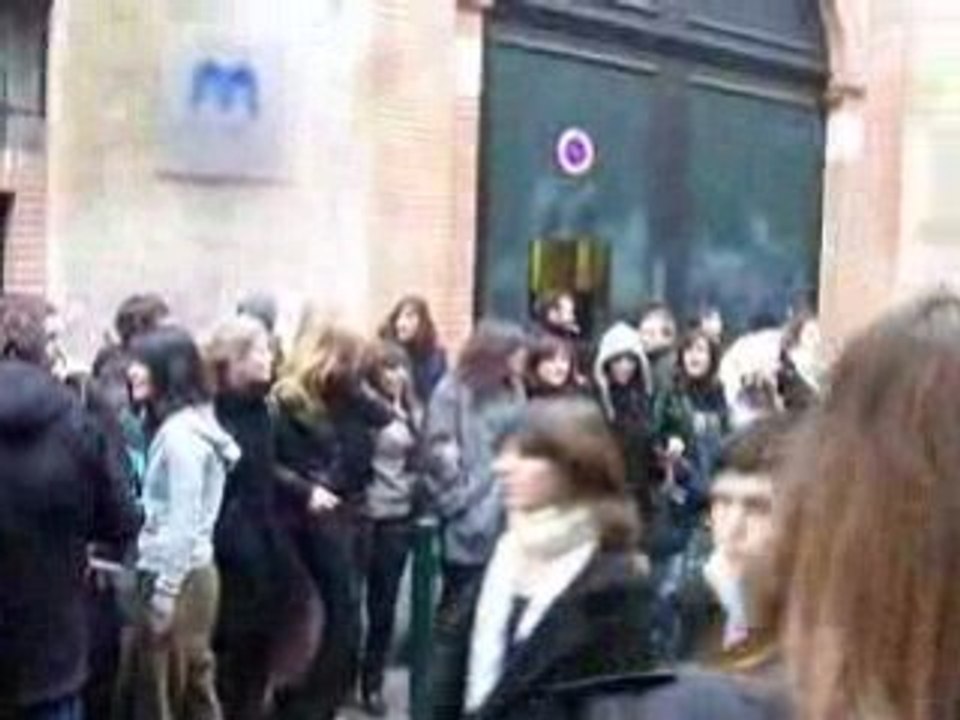 Blocus vendredi au lycée