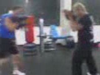 kick boxing training