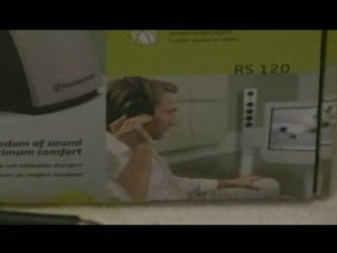 Sennheiser RS120 900 MHz Wireless RF Headphones