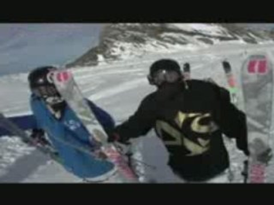 JF Houle s'amuse aux diablerets