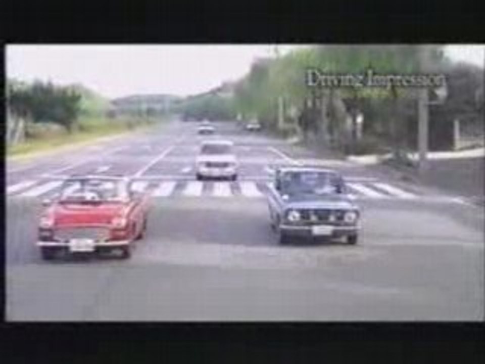 Toyota Publica Nihon test