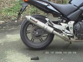 honda CBF 600 exhaust Sound