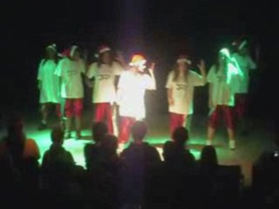 Hip hop lutins et père noël