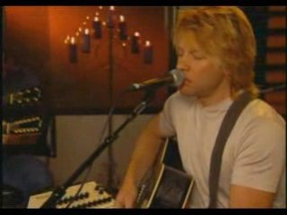 Bon Jovi - Blood on blood (acoustique)