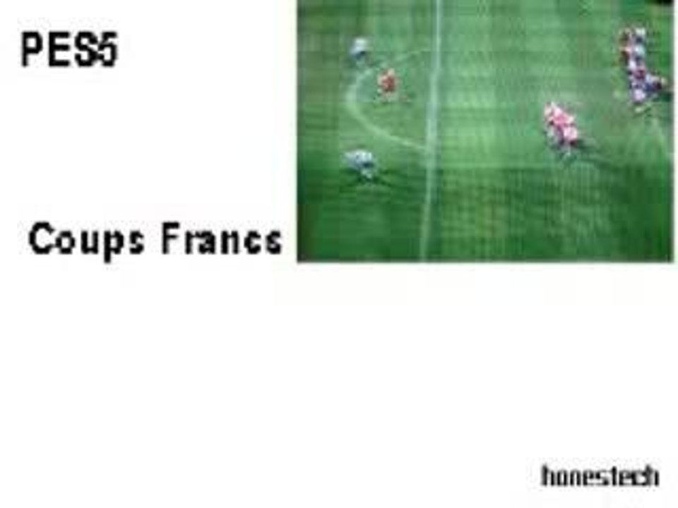 Coups francs pes5