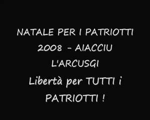 NATALE PATRIOTTI AIACCIU 2008 ARCUSGI