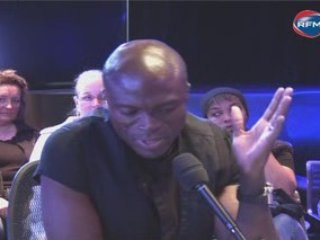 Seal a fait son Face à Face Live sur RFM, 24-12-08