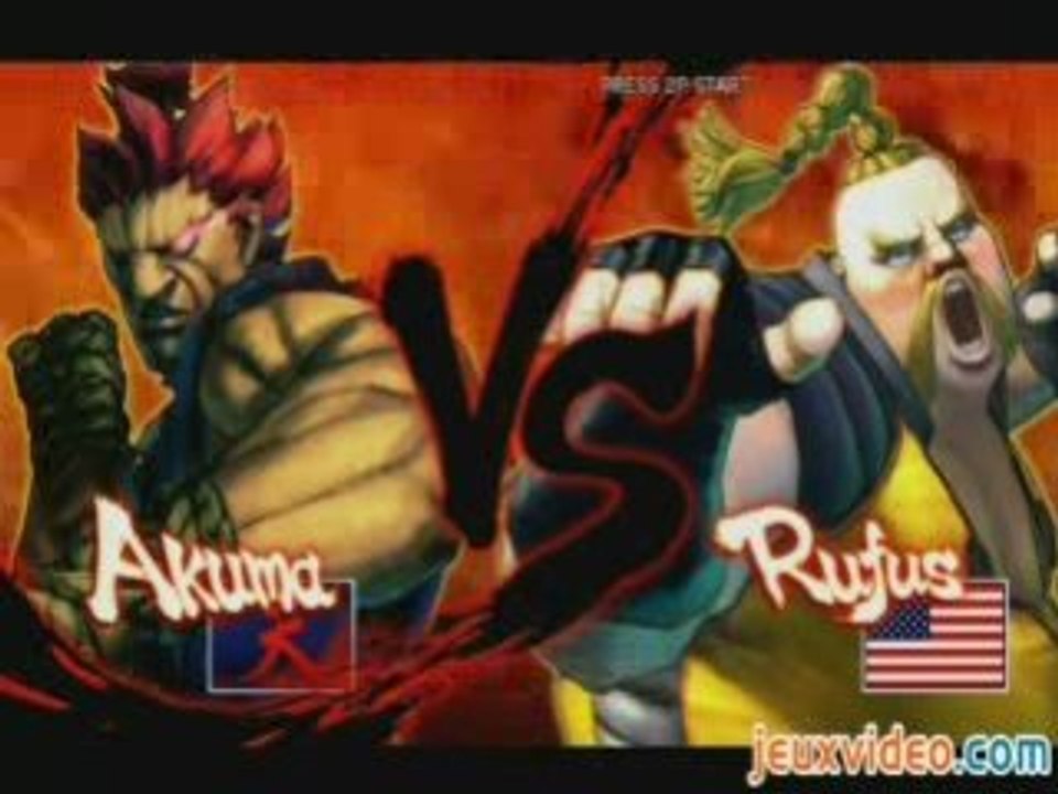 Video Test Street Fighter IV (1/3)