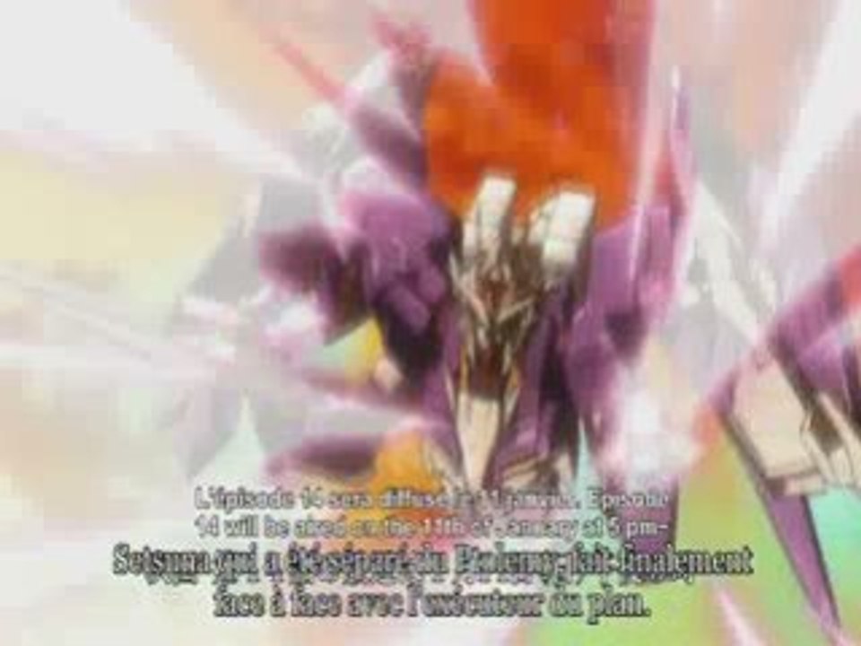 Gundam 00 14 preview vostfr