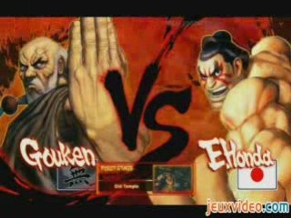 Video Test Street Fighter IV (3/3)