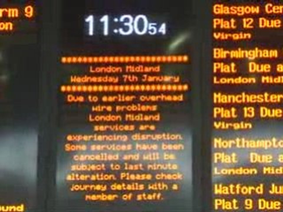 Euston train trouble could go into second day