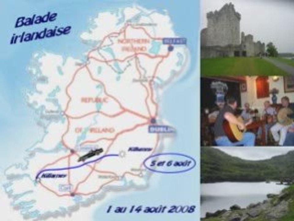 De Kilkenny à Killarney