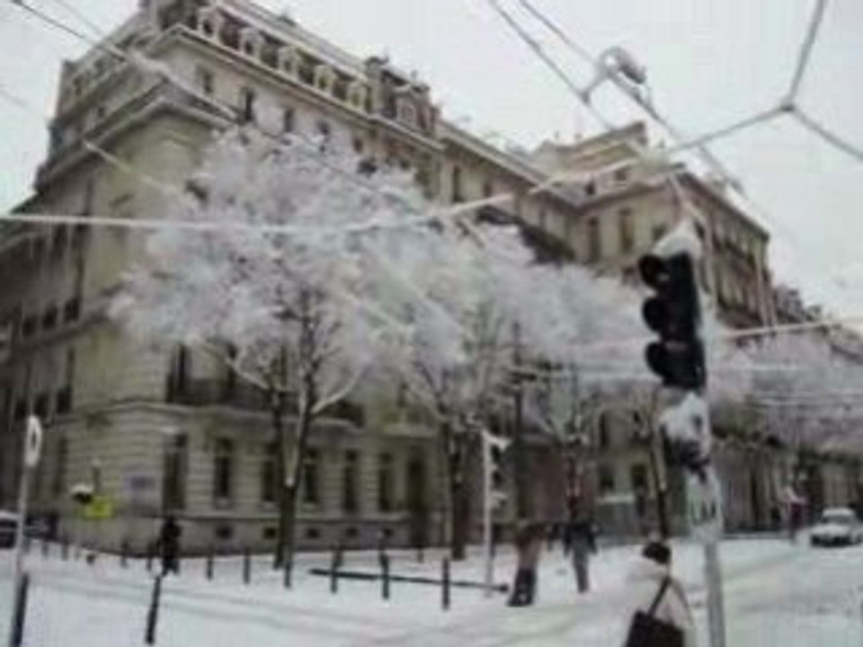 MARSEILLE SOUS LA NEIGE