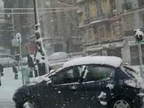 MARSEILLE ET LA NEIGE 04 - HT REFORMES CANEBIERE- 07 01 2009