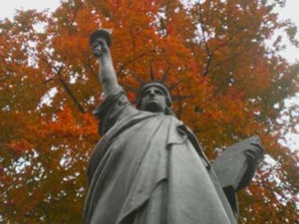La statue de la Liberté au Luxembourg, Auguste BARTHOLDI