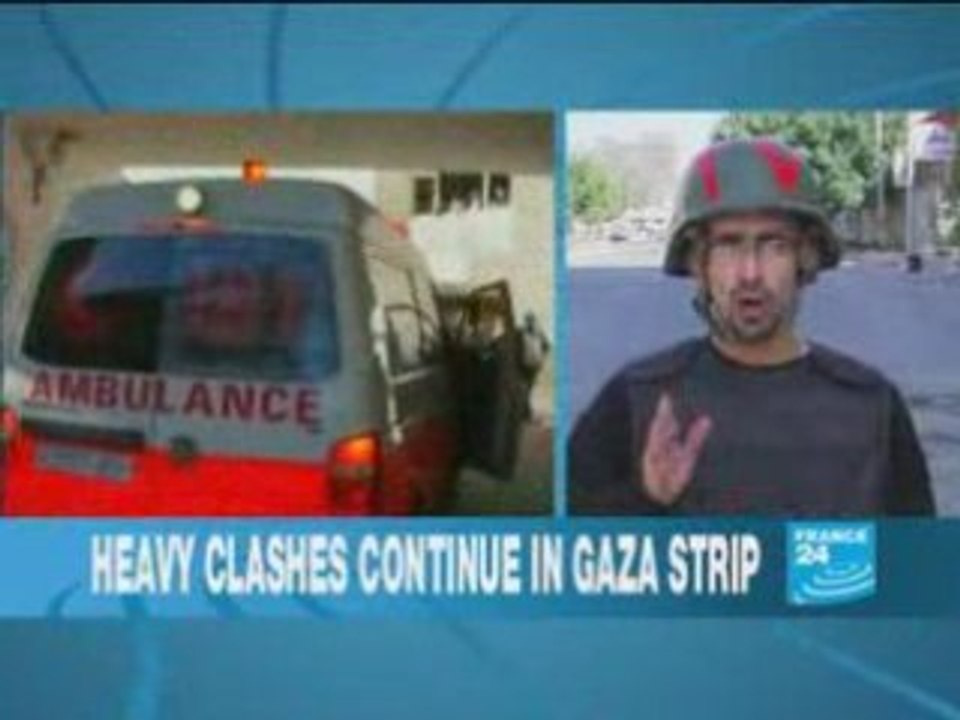 Heavy clashes continue in Gaza