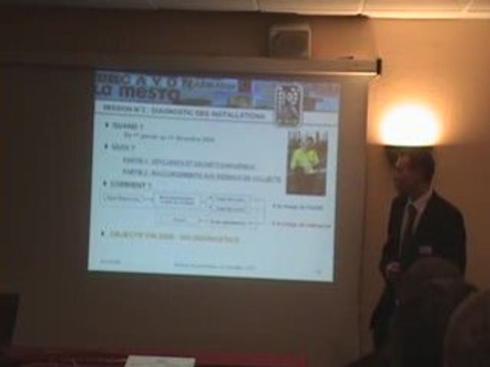 Réunion des adhérents de l'AUZIN - Intervention Mr NOTTIN