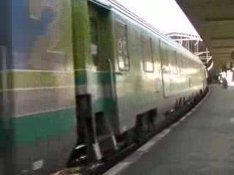 Arrivé d'un corail téoz