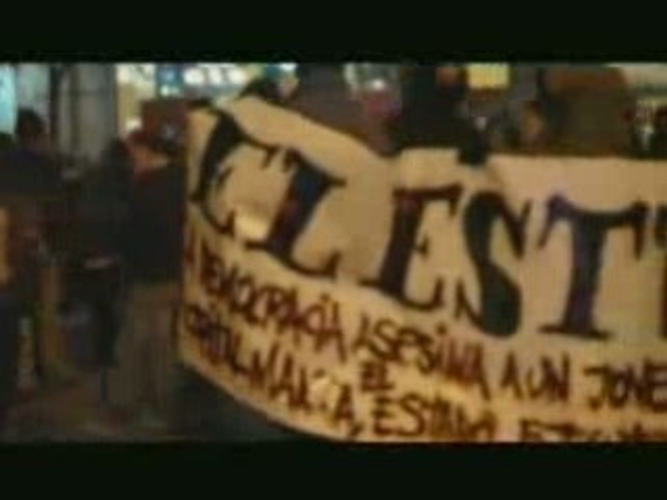 Madrid Solidarité avec la Grèce