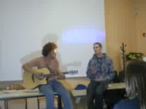 Ledeunff et 20syl au lycée d'Oignies Oct 2008