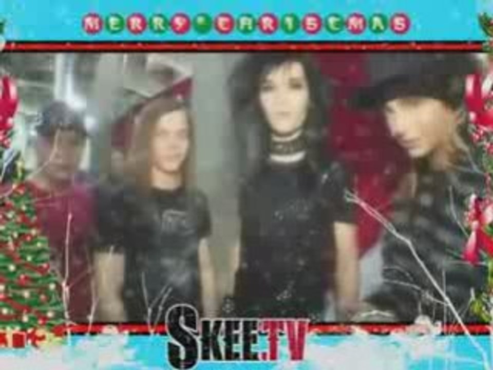 Tokio Hotel wishing us a Merry Christmas