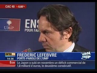 BFMTV - L'UMP défend Julien Dray  -22.12.08