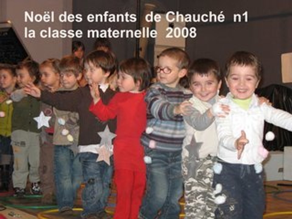 La maternelle chante Noel