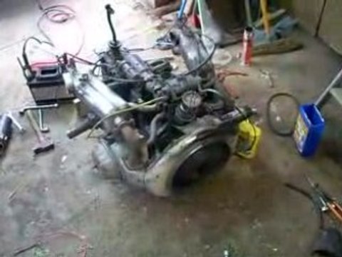 démarage moteur de 2cv6
