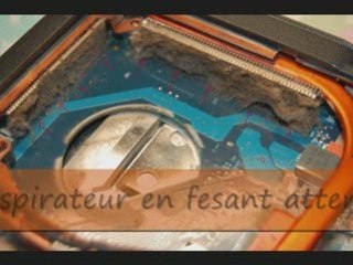 nettoyage de la ventilation du Acer aspire 5100