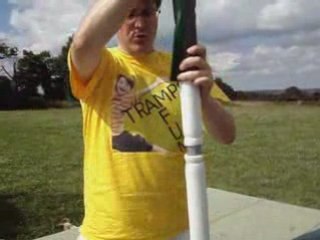 Installation filet trampoline