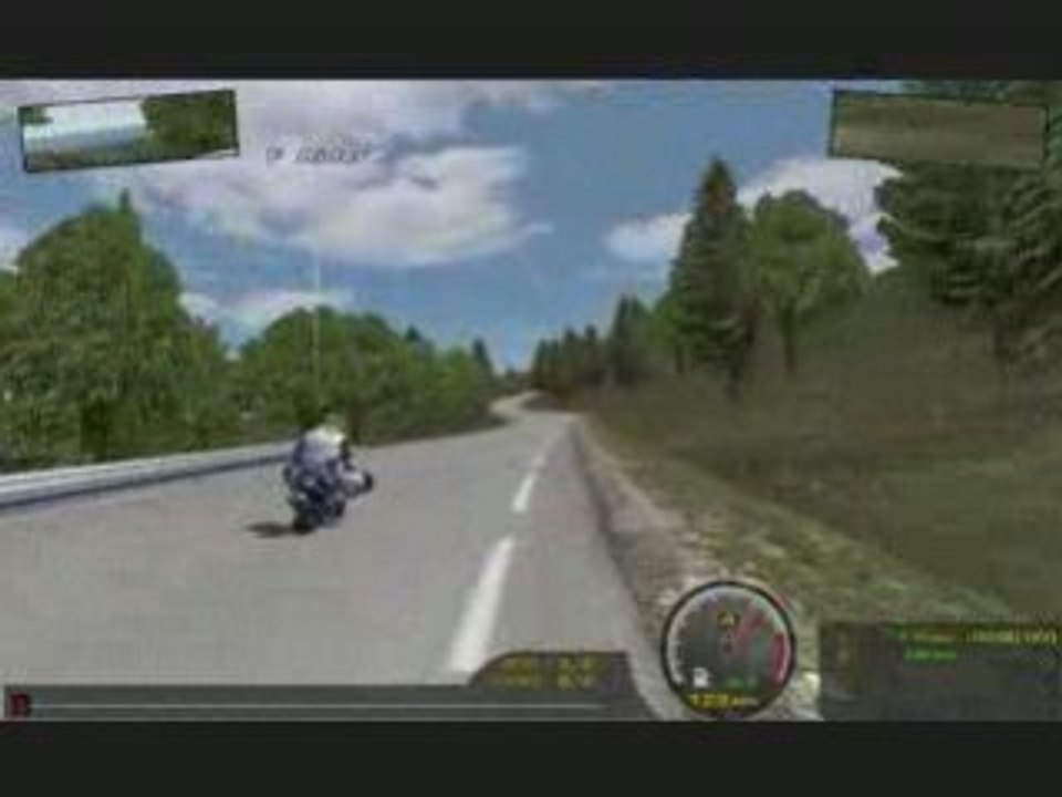 [rFactor] Course de côte Mont Ventoux pocket bike
