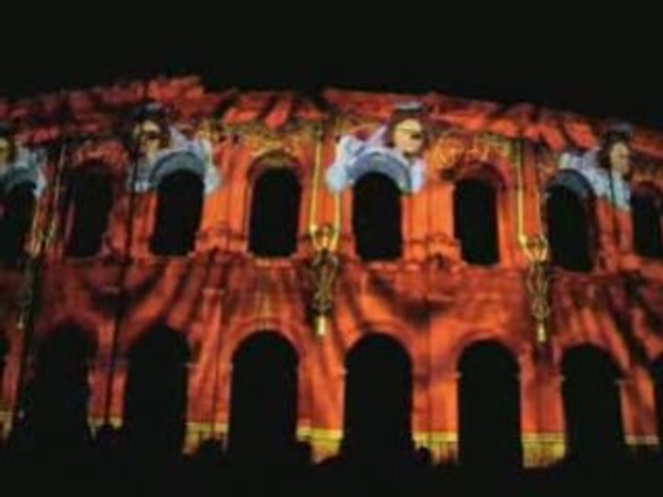 ARENES DE NIMES - ILLUMINATIONS 1