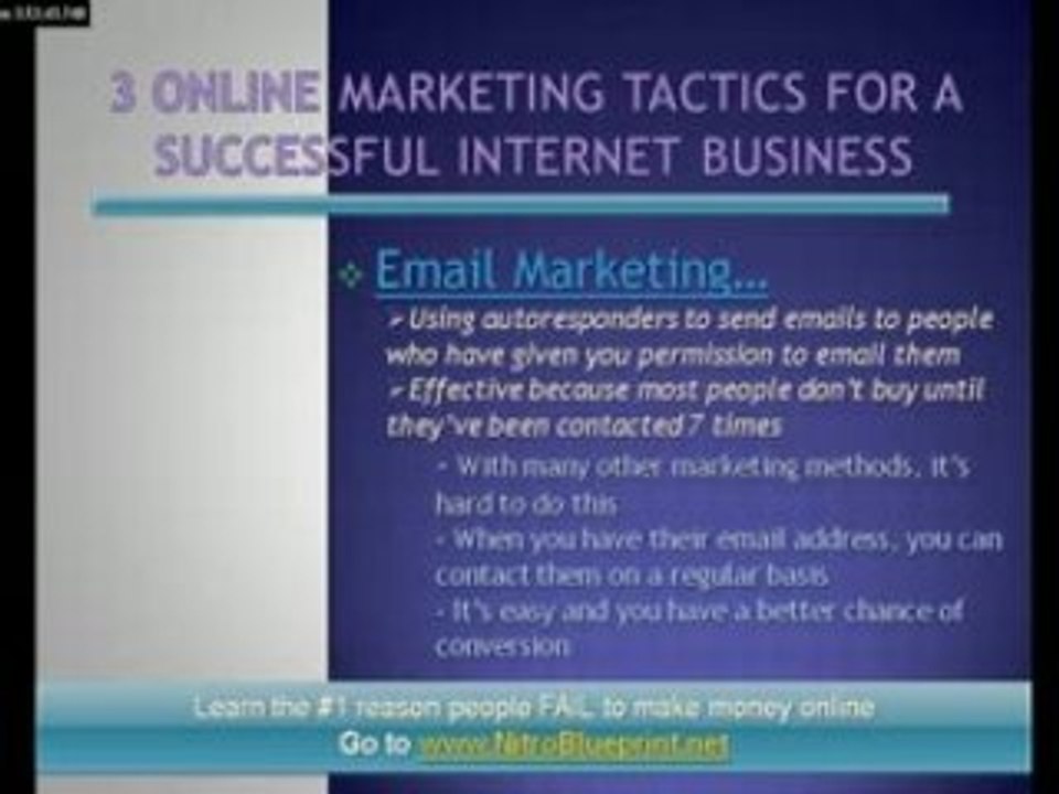 3 Proven Online Marketing Tactics