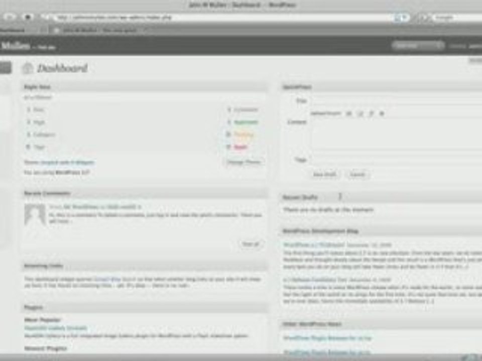 Welcome to Your New Wordpress Blog