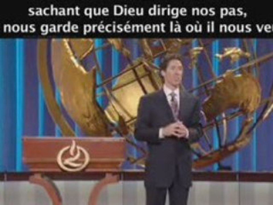Osteen - Ne perdez pas votre joie